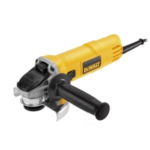 Amoladora angular compacta con cable Dewalt de 125 mm con interruptor de pa