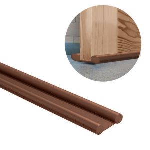Burlete puerta espuma marron bajopuerta 95 cm.