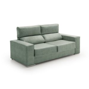 Sofa reclinable alice agua marina 3 plazas
