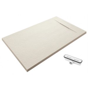 Plato de ducha 90x150 nilo crema ral 9001