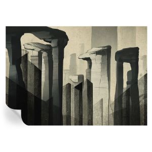 Murales autoadhesivos arquitectura cruda 208x146 tulup