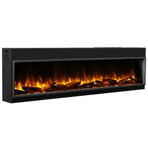 Chimenea eléctrica BALDERIA Amazona 80 - empotrable, calefacción 2000 W
