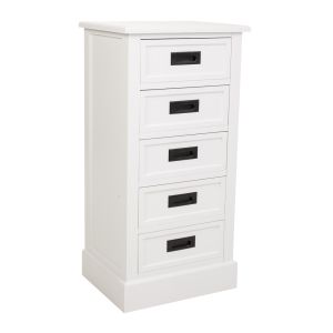 Sinfonier de madera 45x35x90 blanco