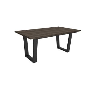 Mesa comedor, 167x90x74cm, roble oscuro rf3799