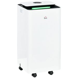 Deshumidificador 25x25x50.5 cm abs color blanco Homcom