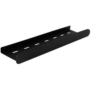 Rea estante de baño sf03 45cm black matt, 45x9x5 cm