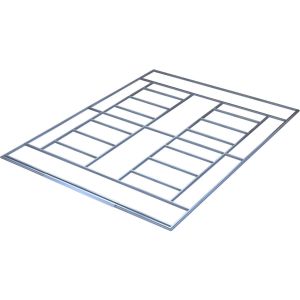 Fundación para caseta metálica dallas 15,16 m²
