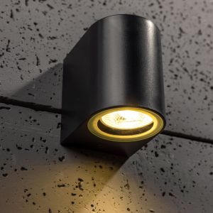 Cgc Lighting Aplique de exterior negro