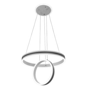 CoLGante alpes gris 104w 3000-4000-6000k regx50x50 cm 8320lm c/remoto y reg