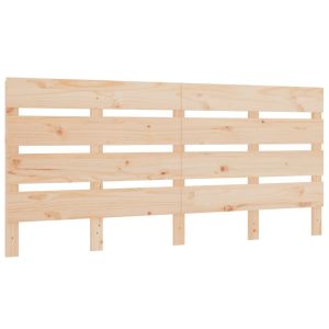 vidaXL cabecero madera maciza de pino 120x3x80 cm
