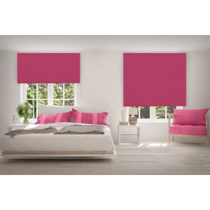 Estor enrollable opaco térmico fucsia 120 x 250cm