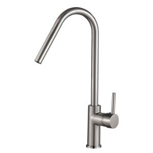 Valaz grifo de cocina monomando acero cepillado