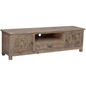 Mueble bajo de madera marrón 160x40x46.5h cm