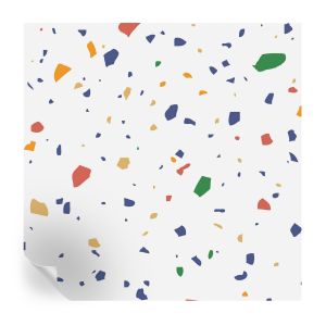Papel pintado autoadhesivo piezas de arcoíris 250x250 tulup