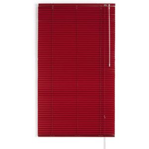 Blindecor | veneciana de aluminio con lama 80x250  rojo