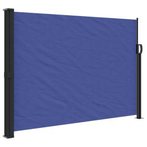 vidaXL toldo lateral retráctil azul 140x500 cm