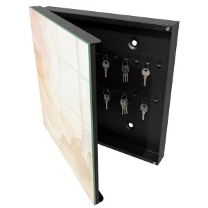 Caja de llaves 30x30x5 paisaje luminoso, apertura izquierda tulup