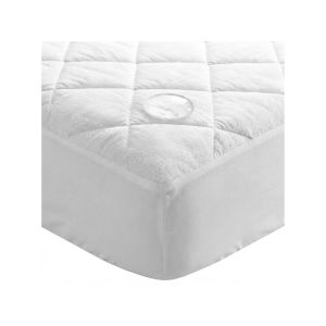 Protector colchón acolchado impermeable  1 ud. 180 x 190/200  blanco
