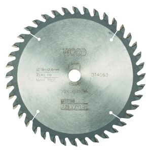 Dewalt dt4063-qz - hoja para sierra circular portátil 184x16mm 40d