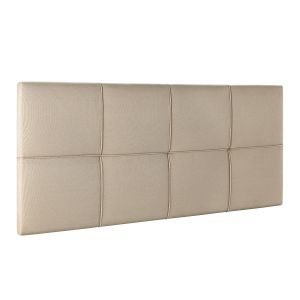 Cabecero tapizado sicilia 140x60 cm color beige