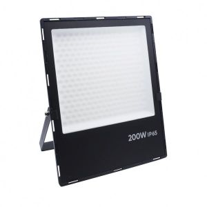 Foco exterior negro 200w ip65 - blanco neutro 4000k - 5500k - sil