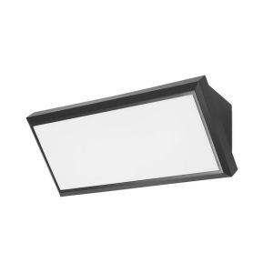 Forlight aplique exterior ip65 samper LED 12w blanco cálido - 3000k negro