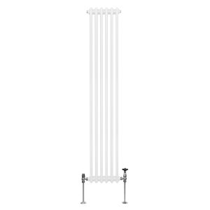 Radiador tradicional vertical de 3 columnas – 1800 x 292mm - blanco
