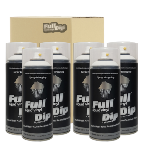 6 x spray vinilo liquido full dip blanco 400 ml