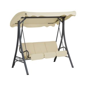 Columpio garbo metal beige