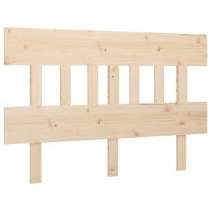 vidaXL cabecero de cama madera maciza de pino 203,5x3x81 cm