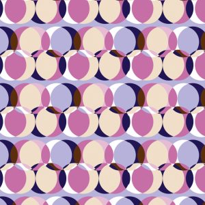 Papel pintado geométrico multicolor rosa 60cm por 250cm