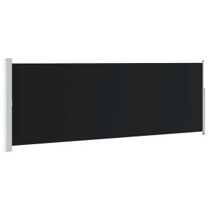 vidaXL toldo lateral retráctil 160x500 cm negro