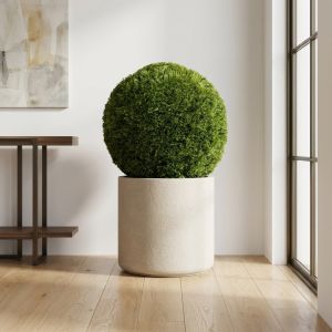 Esfera de boj artificial kenia verde ø 33 cm hdpe | naturing monde
