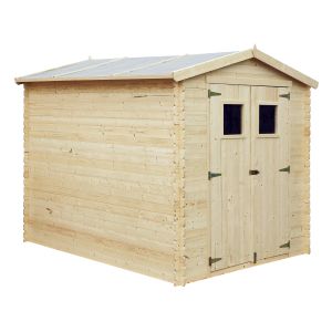 Caseta de madera machihembrada gardiun alexander ii - 5,52 m² exterior 256x