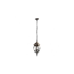 Caelum outdoor ceiling light 1xe27 aluminium / crystal black