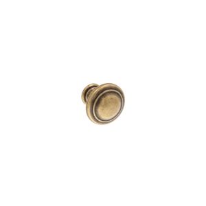 Pomo para muebles en zamac 25 mm de diam