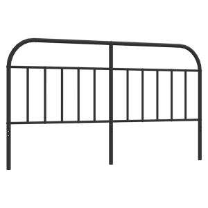 vidaXL cabecero de metal negro 180 cm