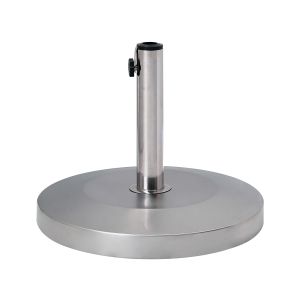 Base para sombrilla craveggia redonda plateado 25 kg