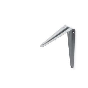 Escuadra de balda rei 1490 | 36x148x199 mm | gris | acero
