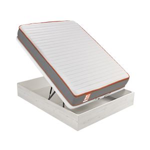 Colchón 140x190 y canapé rap glaciar 22cm montaje y retirada incluida