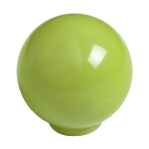 Tirador bola abs 34mm verde pistacho brillante lote de 50
