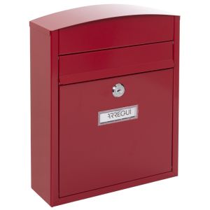 Arregui compact e5736 buzón exterior acero, antilluvia, fácil de instalar