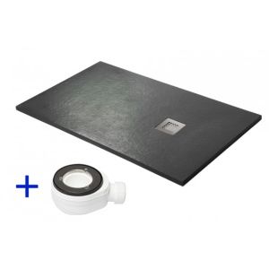 Plato de ducha grafito ral 7016 70x180