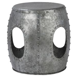 Mesa auxiliar vantaa redonda ø38x43 cm plata womo-design