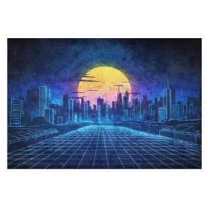Papel pintado para paredes 312x219 paisaje futurista tulup