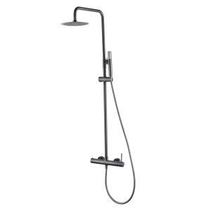 Conjunto de ducha  monza black gun metal [ imex® ]
