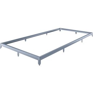 Base de acero galvanizado para el invernadero de jardín <<basilic>> - 7,03