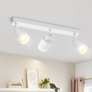 Nettlife lámpara de techo blanca gu10 42x5