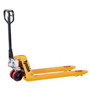 Transpaleta manual TYMBIA, 2500kg, 1150x540mm, ruedas poliuretano