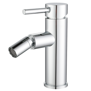 Valaz grifo de bidet monomando redondo caño recto cromado